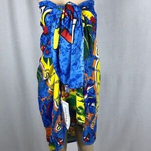 Zuliana Exclusive “Florida” Sarong New With Tags